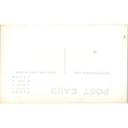 Young Ladies in White Gowns Having a Picnic c1910 RPPC Postcard AB9