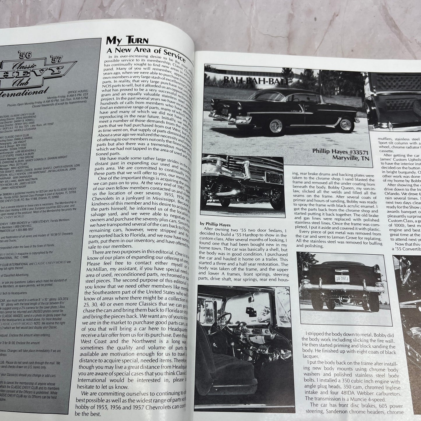 Floor Insulation Installation - '55, '56, '57 Classic Chevy World - Sep 1986 M31