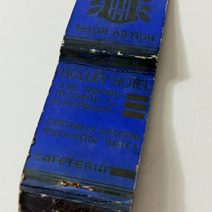 Holley Hotel Charleston West Virginia Vintage Matchbook TB6-MB2-11