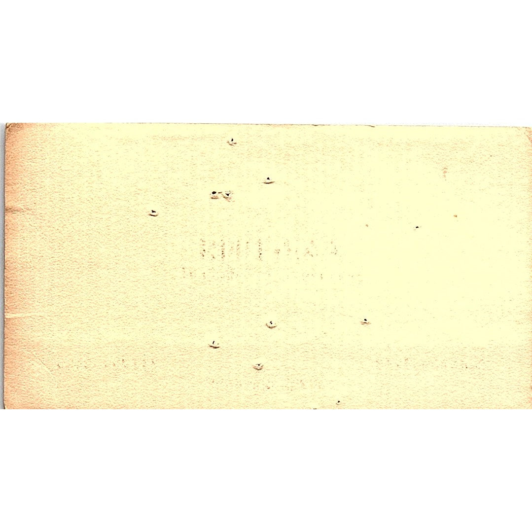 Gordon Oaks Painting Houston Vintage Business Card SC9-B6