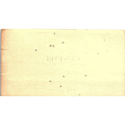 Gordon Oaks Painting Houston Vintage Business Card SC9-B6