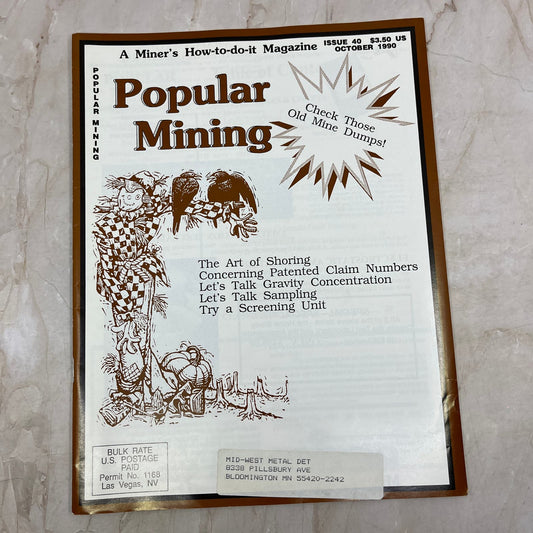 1990 Oct - Popular Mining Magazine - Treasure Hunting Gold Prospecting M19