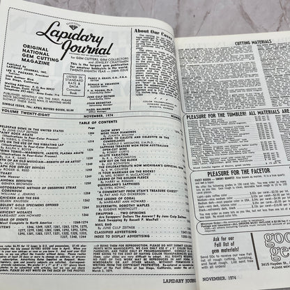 The Old Musician - Lapidary Journal Magazine - Nov 1974 M22