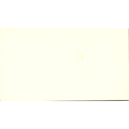 Santa Rosa Restaurant G Alberto Balderas Houston Vintage Business Card SD9-B6
