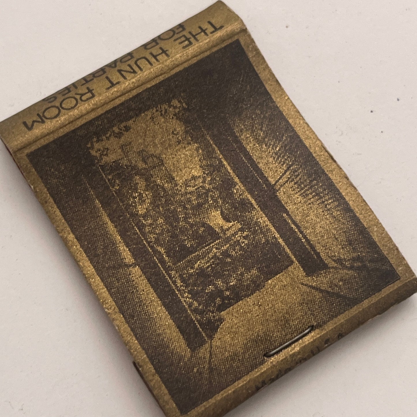 Iron Gate Inn Washington DC Vintage Matchbook Cover TB8-MB2-6