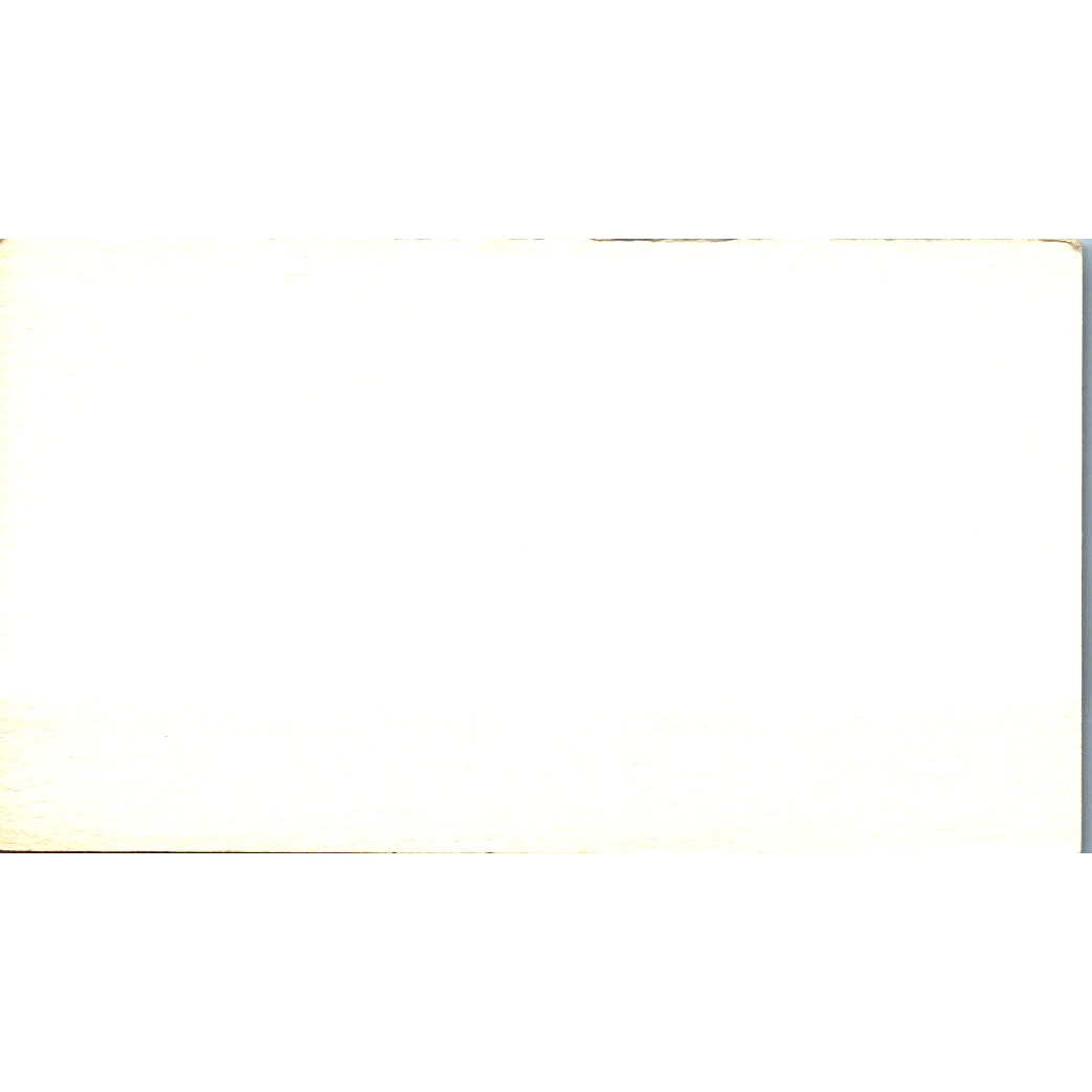 Manny Canales First City National Bank of Houston Vintage Business Card SE3-B8