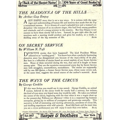 The Seventh Angel Alexander Black c1920 Ad AF8-9