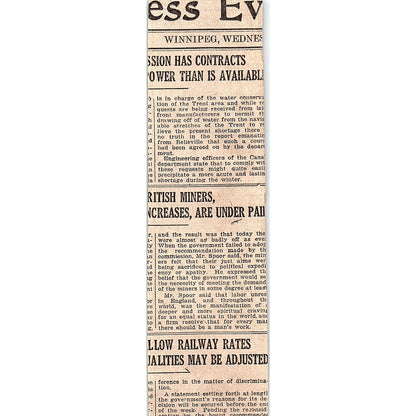 Home Economics by Mrs Elizabeth Kent - Soup Stock Winnipeg 1920 Article AG2-M7