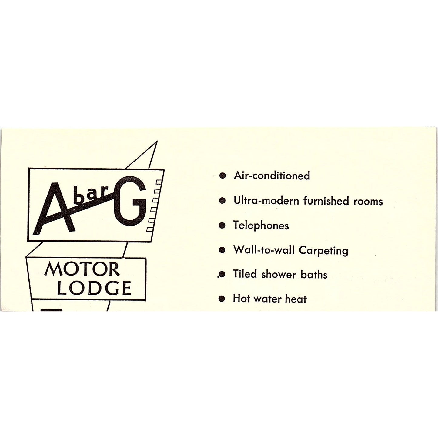 Brandin' Iron Motor Lodge Denver CO 1958 Ad AG1-M3