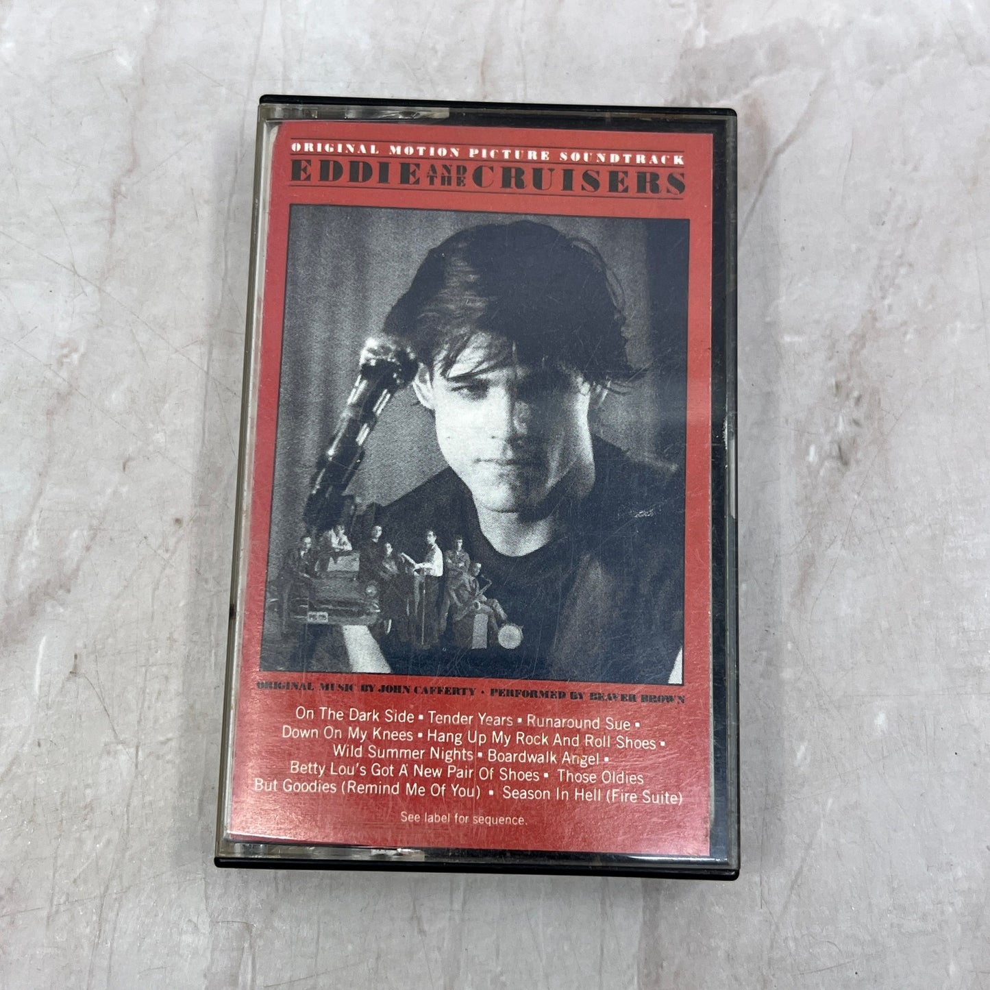 Eddie And The Cruisers Motion Picture Soundtrack Cassette Tape TH9-C1