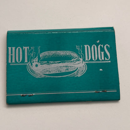 Carousel Hot Dog Circus Marion KY Vintage Matchbook Cover TB8-MB-7