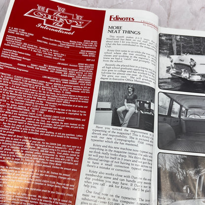 Walt Jones 55 Wagon - '55, '56, '57 Classic Chevy World Magazine - May 1982 M29