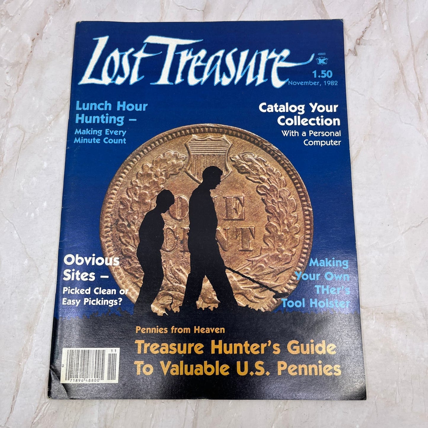 1982 Nov - Lost Treasure Magazine - Treasure Hunting Gold Prospecting M15