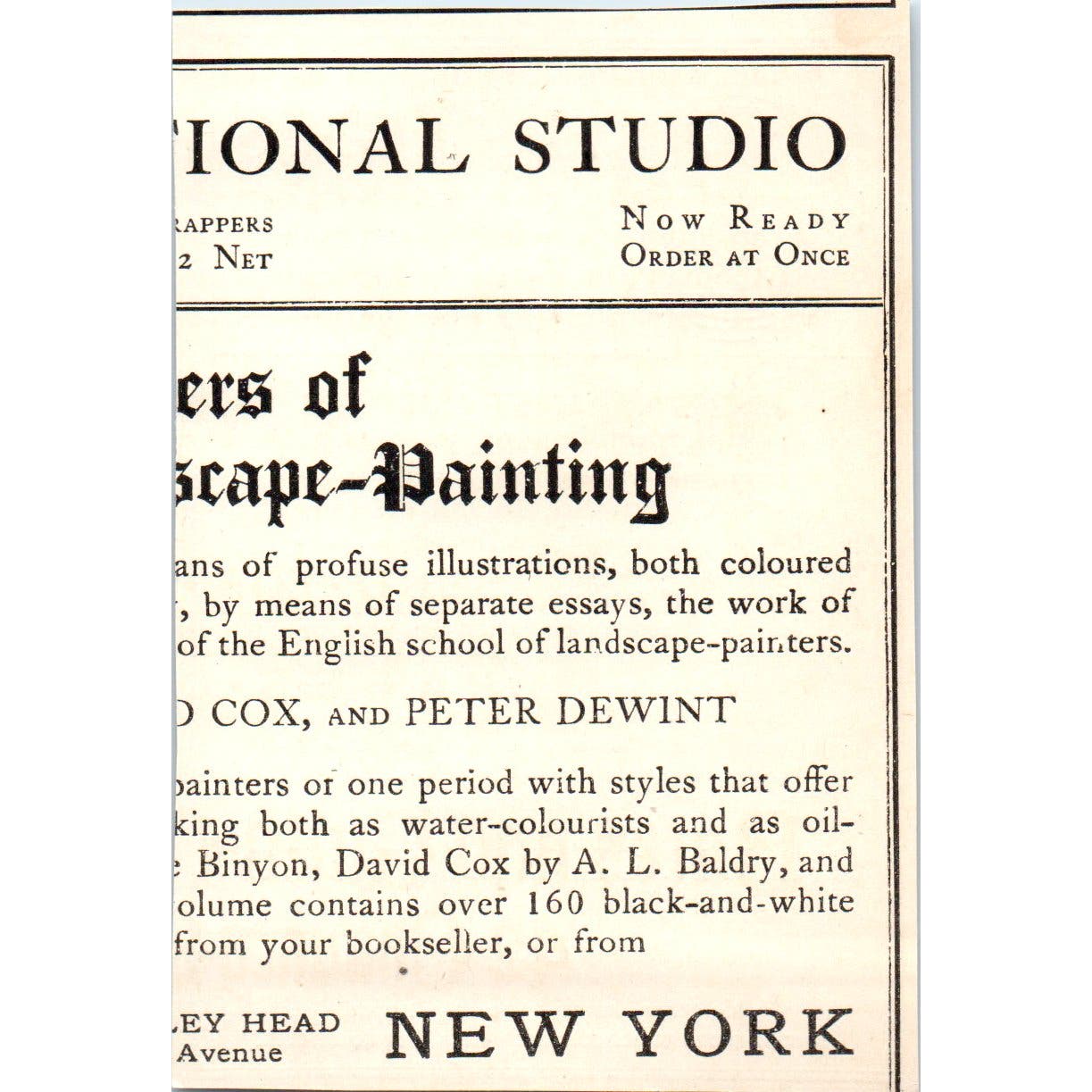 Braun's Carbon Prints Braun Clement & Co NY c1905 Victorian Ad AE9-MA5