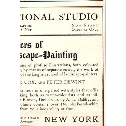 Braun's Carbon Prints Braun Clement & Co NY c1905 Victorian Ad AE9-MA5