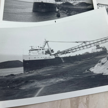 c1977 Photo Lot Str. Joseph S. Young at Marinette & Sailing Ship Caravan TF5-L3