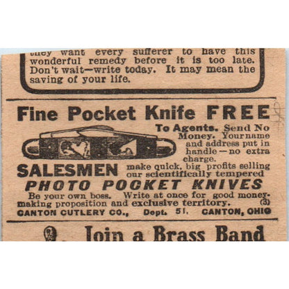 Entona Constipation & Piles Cure Maison De Sante NY 1910 Magazine Ad AF1-CM1