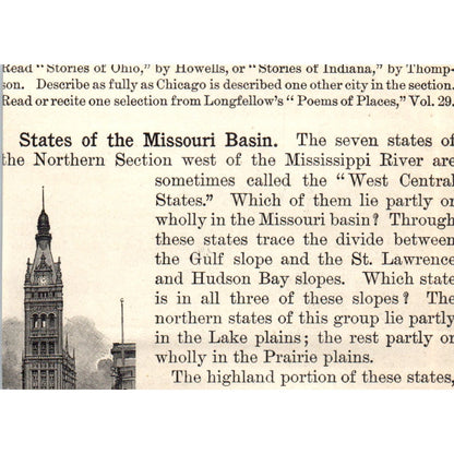 Mills at Minneapolis MN Below The Falls of St. Anthony 1901 Engraving AF2-P3