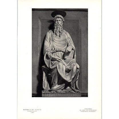 St. John The Evangelist - Donatello c1905 Art Print D15