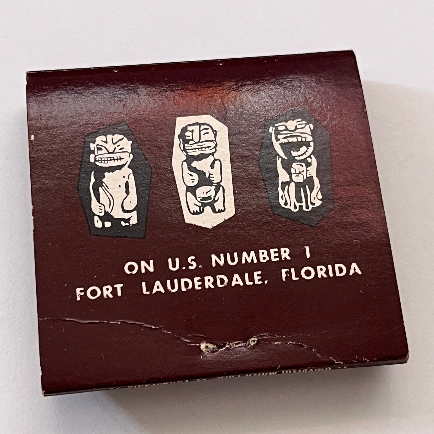 Mai-Kai Polynesian Restaurant Fort Lauderdale Vintage Matchbook Cover TB6-MB1-7