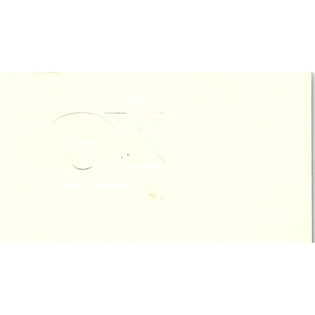 Keri Myers KTXL Channel 50 Sacramento CA Vintage Business Card SD9-B10