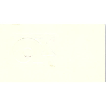 Keri Myers KTXL Channel 50 Sacramento CA Vintage Business Card SD9-B10