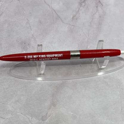 E-Zee Milking Equipment Gordonville PA Vintage Advertising Pen TC5-PP2