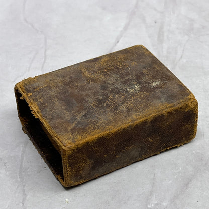 Vintage Leather Matchbox Holder SB7