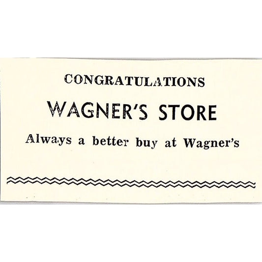 Wagner's Store, Continental Emsco - Taft CA c1965 Ad AF8-S23