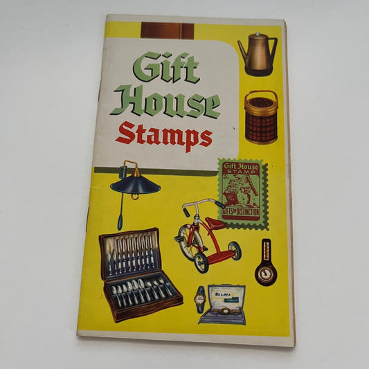 Vintage Gift House Stamps Minneapolis MN Empty Booklet TK2-XB5