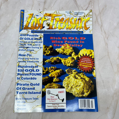 2001 March - Lost Treasure Magazine - Treasure Hunting Gold Prospecting M14