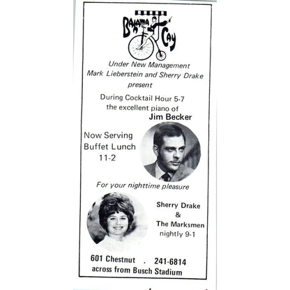 Night Racing Cahokia Downs St. Louis 1971 Magazine Ad AD8-H4