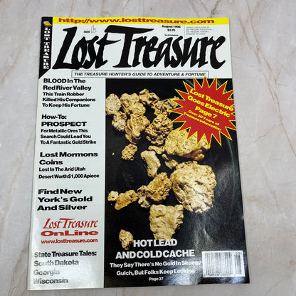 1996 Aug - Lost Treasure Magazine - Treasure Hunting Gold Prospecting M14