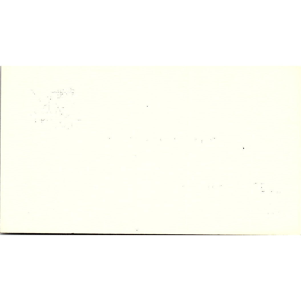 Bills Marina Randy Dearman Point Black Texas Vintage Business Card SB4-B10