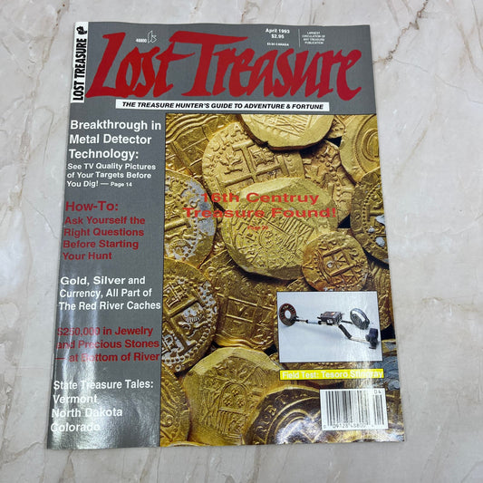 1993 April - Lost Treasure Magazine - Treasure Hunting Gold Prospecting M14