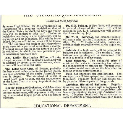 Aerated Oxygen Co Catarrh Treatment Chicago IL 1892 Ad AG2-H6