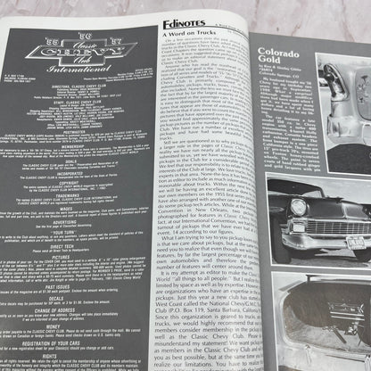 Vent Window Restoration - '55, '56, '57 Classic Chevy World - Sep 1982 M29