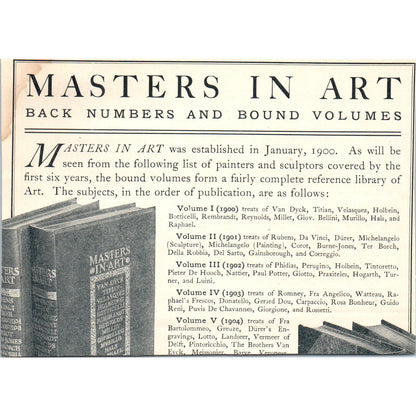 Charles D. Maginnis Pen Drawing Book Bates & Guild c1905 Victorian Ad AE9-MA4