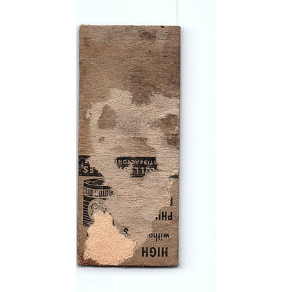 Vern's Tavern Phillips 66 Jim Falls WI Vintage Matchbook Cover SF3-Y5