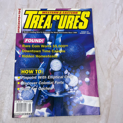 1993 Aug - Western & Eastern Treasures Magazine - Treasure Hunting Gold M12