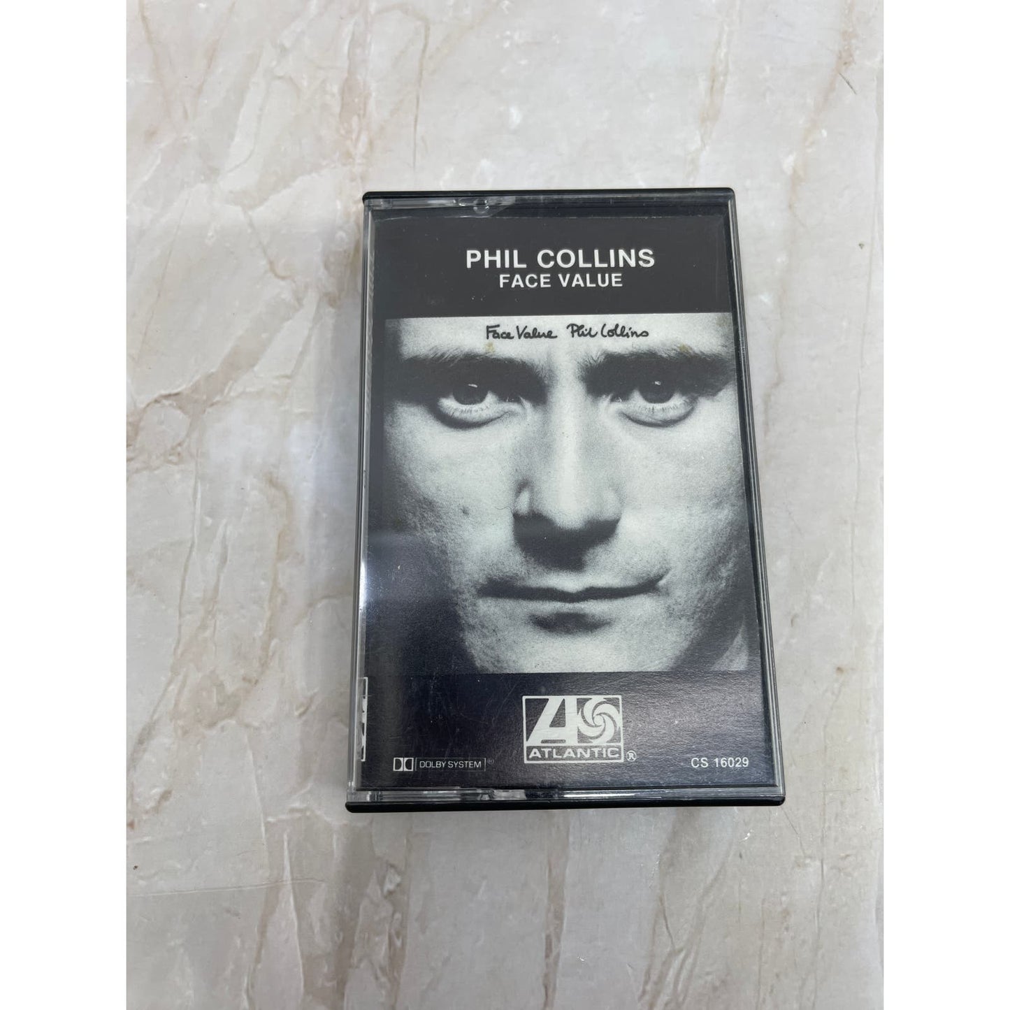Phil Collins Face Value Atlantic Cassette Tape TI9-T1