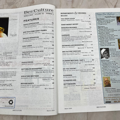 2004 March - Bee Culture Magazine - Bees Beekeeping Honey M9