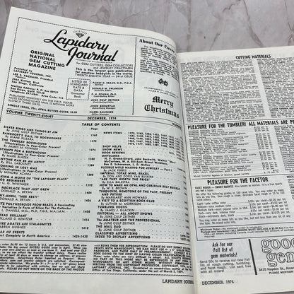 Brazilianite Brazil - Lapidary Journal Magazine - Dec 1974 M22