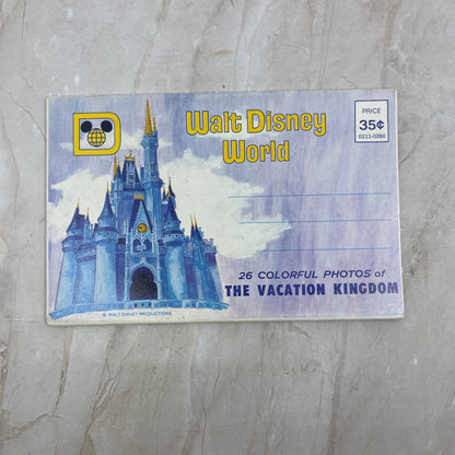 Walt Disney World Vacation Kingdom Vintage Souvenir Folder Book Views PXS