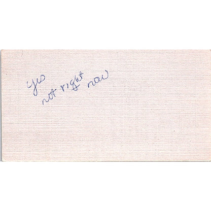 Orthopedic Surgery, Vincent C. Kent, Long Beach, CA Vintage Business Card SF3-B8