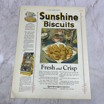 Sunshine Biscuits Loose-Wiles Biscuit Company 1924 Magazine Ad FL6-11