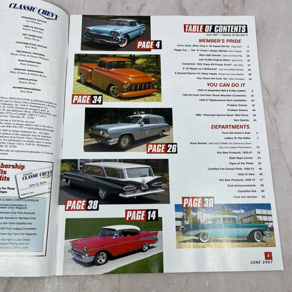 Single Belt Serpentine System - Classic Chevy Magazine - June 2007 M30