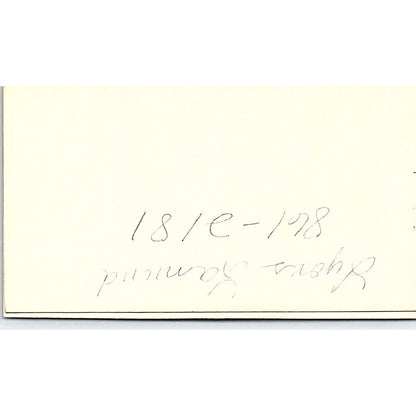 Scott Sebastian Manchester Sling Company Houston Vintage Business Card SD9-B13