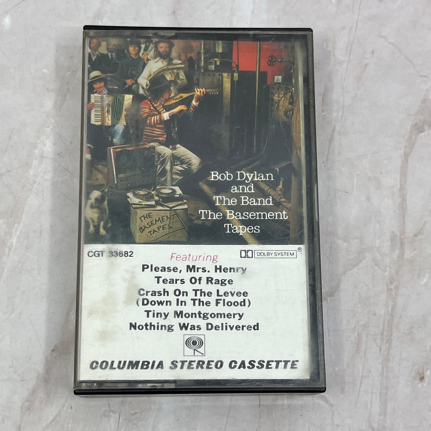Bob Dylan and the Band The Basement Tapes Cassette Tape Ti5-CT1