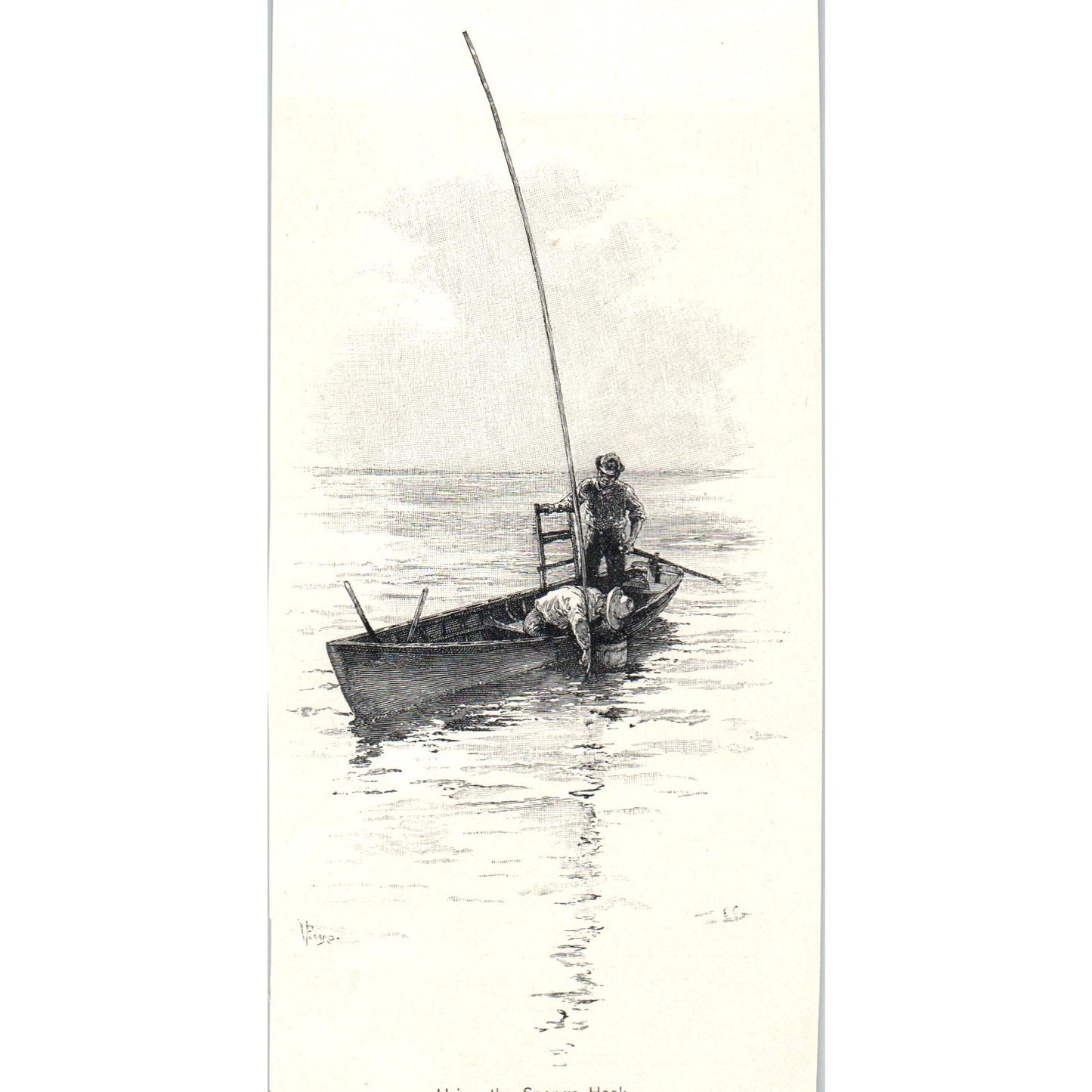 Victor Hugo Etching by Salmon Print 1892 Magazine Ad AK5-H8
